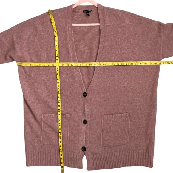 Eileen Fisher Mohair Blend Longline Cardigan Pink 2X Wool Mohair - Picture 11 of 12